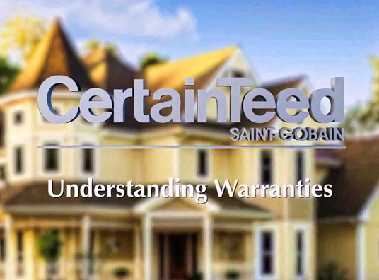 CertainTeed Roofing Warranties 