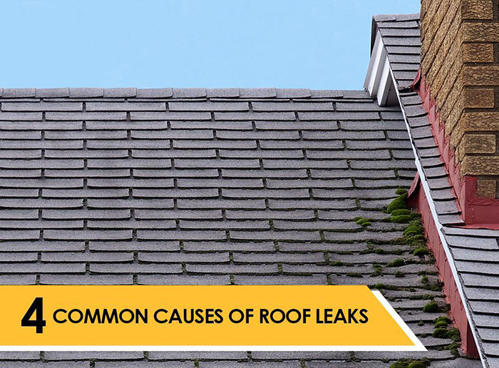 4 Common Causes of Roof Leaks