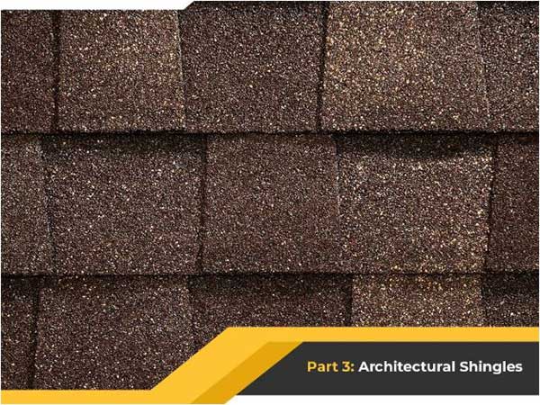 The Many Faces of Shingle Roofing – Part 3: Architectural Shingles